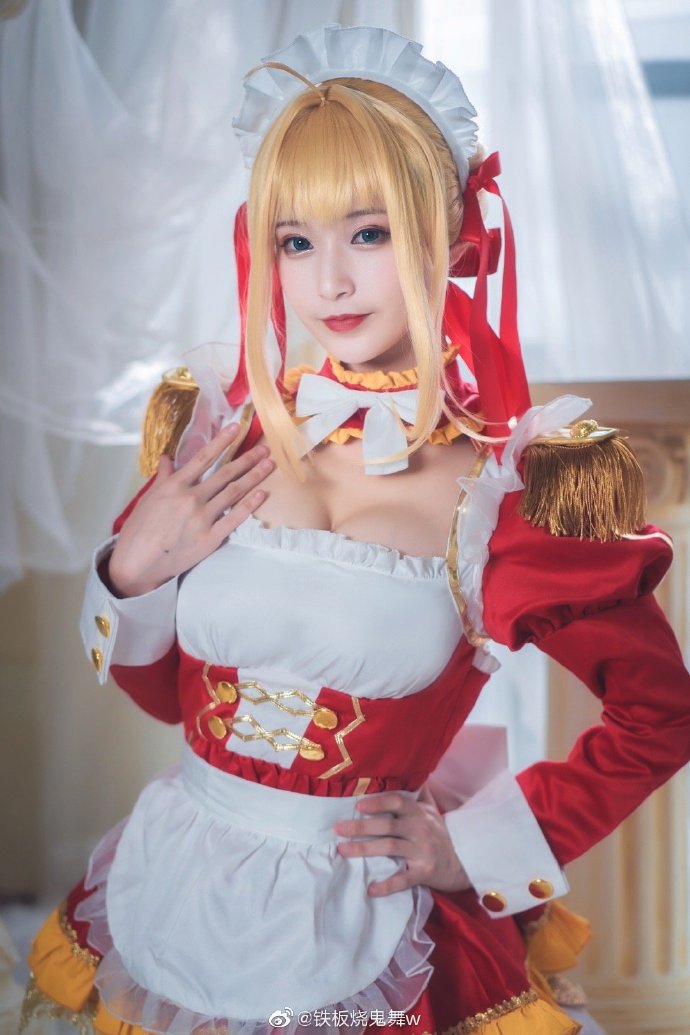 【COS正片】FGO尼禄cos 甜美同人女仆装 cn铁板烧鬼舞w - 第1张 - 机器猫次元 【COS正片】FGO尼禄cos 甜美同人女仆装 cn铁板烧鬼舞w - 第1张 - 机器猫次元