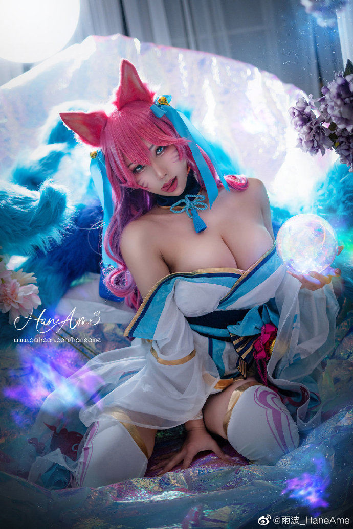 【COS正片】英雄联盟阿狸灵魂莲华皮肤cosplay cn雨波 - 第7张 - 机器猫次元 【COS正片】英雄联盟阿狸灵魂莲华皮肤cosplay cn雨波 - 第7张 - 机器猫次元