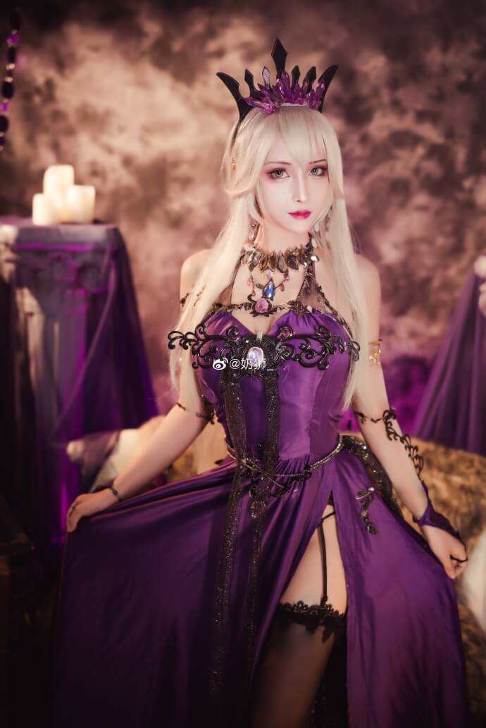 【COS正片】FGO黑枪呆cos绝美礼装礼服 cn奶狮 - 第15张 - 机器猫次元 【COS正片】FGO黑枪呆cos绝美礼装礼服 cn奶狮 - 第15张 - 机器猫次元