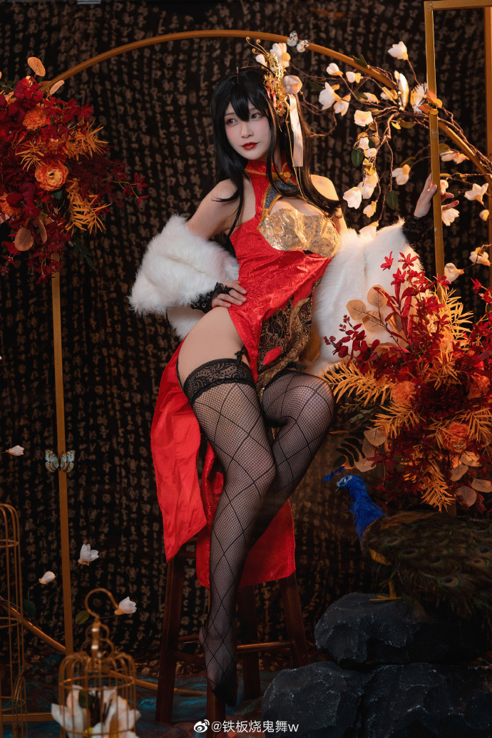 【COS正片】碧蓝航线大凤凤鸣春晓cos黑丝旗袍 cn铁板烧鬼舞w - 第7张 - 机器猫次元 【COS正片】碧蓝航线大凤凤鸣春晓cos黑丝旗袍 cn铁板烧鬼舞w - 第7张 - 机器猫次元