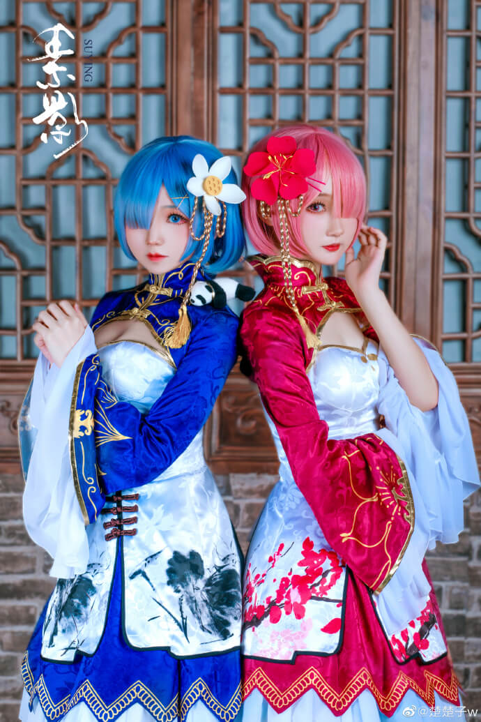 【COS正片】从零开始拉姆蕾姆旗袍cos cn鹤祈&楚楚子 - 第5张 - 机器猫次元 【COS正片】从零开始拉姆蕾姆旗袍cos cn鹤祈&楚楚子 - 第5张 - 机器猫次元