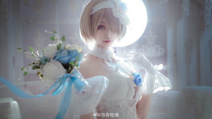 【COS正片】崩坏3 丽塔•洛丝薇瑟花嫁蔷薇誓言cos cn沧霁桔梗 - 第1张 - 机器猫次元 【COS正片】崩坏3 丽塔•洛丝薇瑟花嫁蔷薇誓言cos cn沧霁桔梗 - 第1张 - 机器猫次元