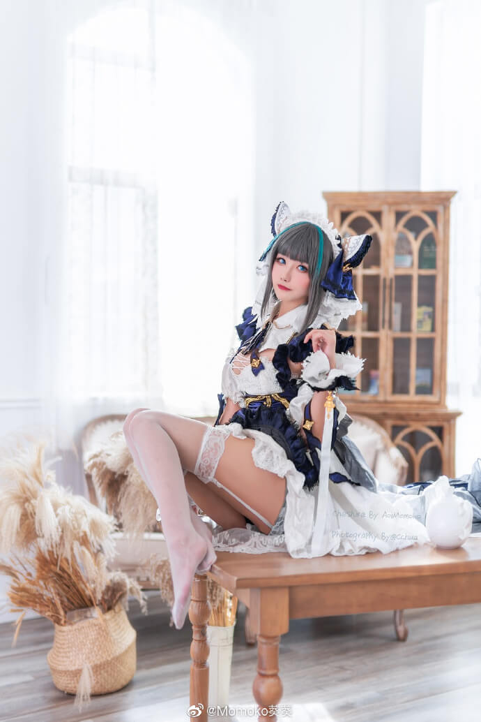 【COS正片】碧蓝航线柴郡cos 甜美的猫耳女仆 Momoko葵葵 - 第6张 - 机器猫次元 【COS正片】碧蓝航线柴郡cos 甜美的猫耳女仆 Momoko葵葵 - 第6张 - 机器猫次元