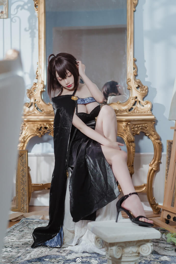 【COS正片】碧蓝航线巴尔的摩礼服cos 夜风minuet cn天夫人 - 第5张 - 机器猫次元 【COS正片】碧蓝航线巴尔的摩礼服cos 夜风minuet cn天夫人 - 第5张 - 机器猫次元