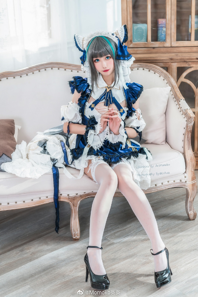 【COS正片】碧蓝航线柴郡cos 甜美的猫耳女仆 Momoko葵葵 - 第8张 - 机器猫次元 【COS正片】碧蓝航线柴郡cos 甜美的猫耳女仆 Momoko葵葵 - 第8张 - 机器猫次元