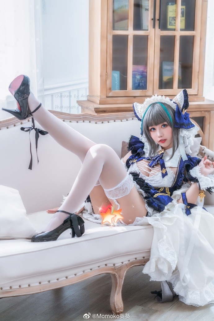 【COS正片】碧蓝航线柴郡cos 甜美的猫耳女仆 Momoko葵葵 - 第2张 - 机器猫次元 【COS正片】碧蓝航线柴郡cos 甜美的猫耳女仆 Momoko葵葵 - 第2张 - 机器猫次元