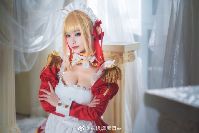 【COS正片】FGO尼禄cos 甜美同人女仆装 cn铁板烧鬼舞w - 第2张 - 机器猫次元 【COS正片】FGO尼禄cos 甜美同人女仆装 cn铁板烧鬼舞w - 第2张 - 机器猫次元