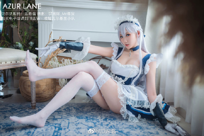 【COS正片】碧蓝航线贝尔法斯特女仆cos 甜美的cn瓜希酱 - 第9张 - 机器猫次元 【COS正片】碧蓝航线贝尔法斯特女仆cos 甜美的cn瓜希酱 - 第9张 - 机器猫次元