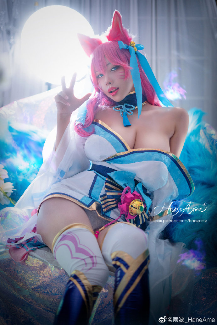 【COS正片】英雄联盟阿狸灵魂莲华皮肤cosplay cn雨波 - 第5张 - 机器猫次元 【COS正片】英雄联盟阿狸灵魂莲华皮肤cosplay cn雨波 - 第5张 - 机器猫次元