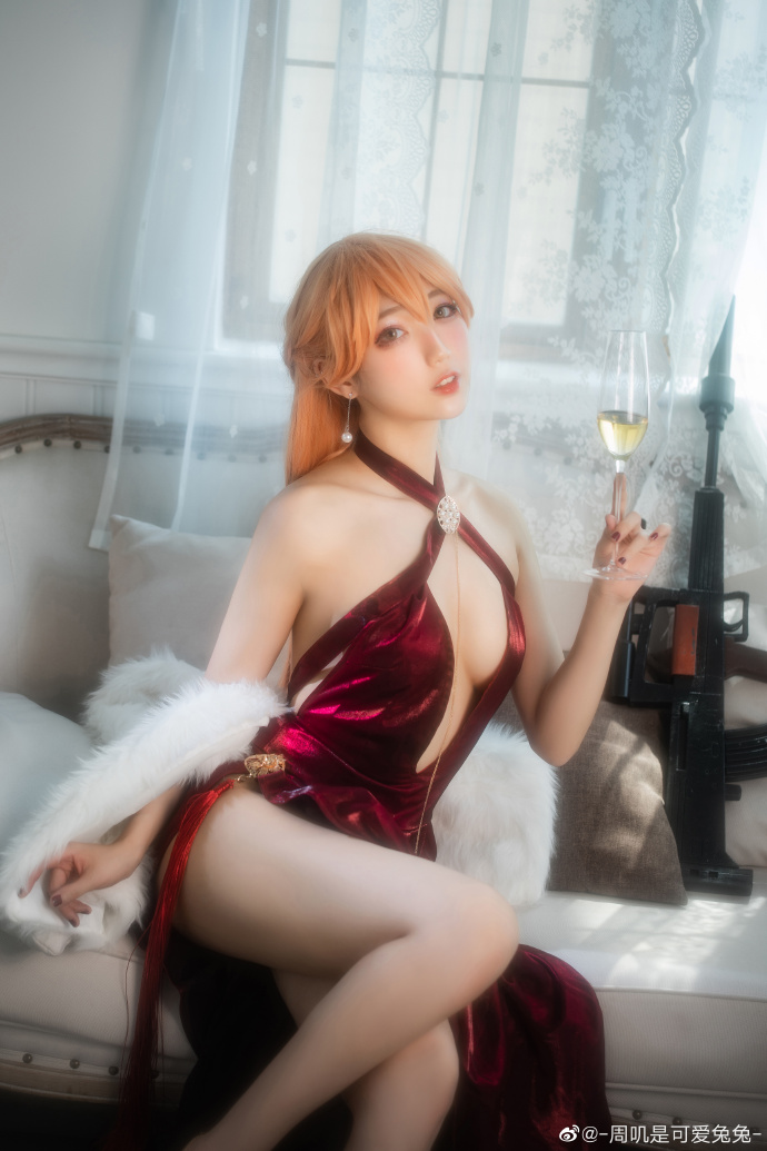 【COS正片】少女前线OTs4闪电姐 晚宴的统治者cos cn周叽 - 第4张 - 机器猫次元 【COS正片】少女前线OTs4闪电姐 晚宴的统治者cos cn周叽 - 第4张 - 机器猫次元