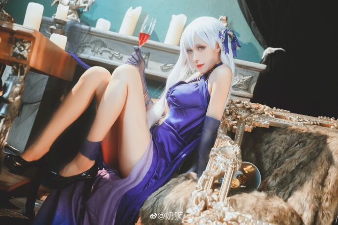 【COS正片】碧蓝航线贝尔法斯特礼服cos 优雅而高贵的从者 cn奶狮 - 第7张 - 机器猫次元 【COS正片】碧蓝航线贝尔法斯特礼服cos 优雅而高贵的从者 cn奶狮 - 第7张 - 机器猫次元