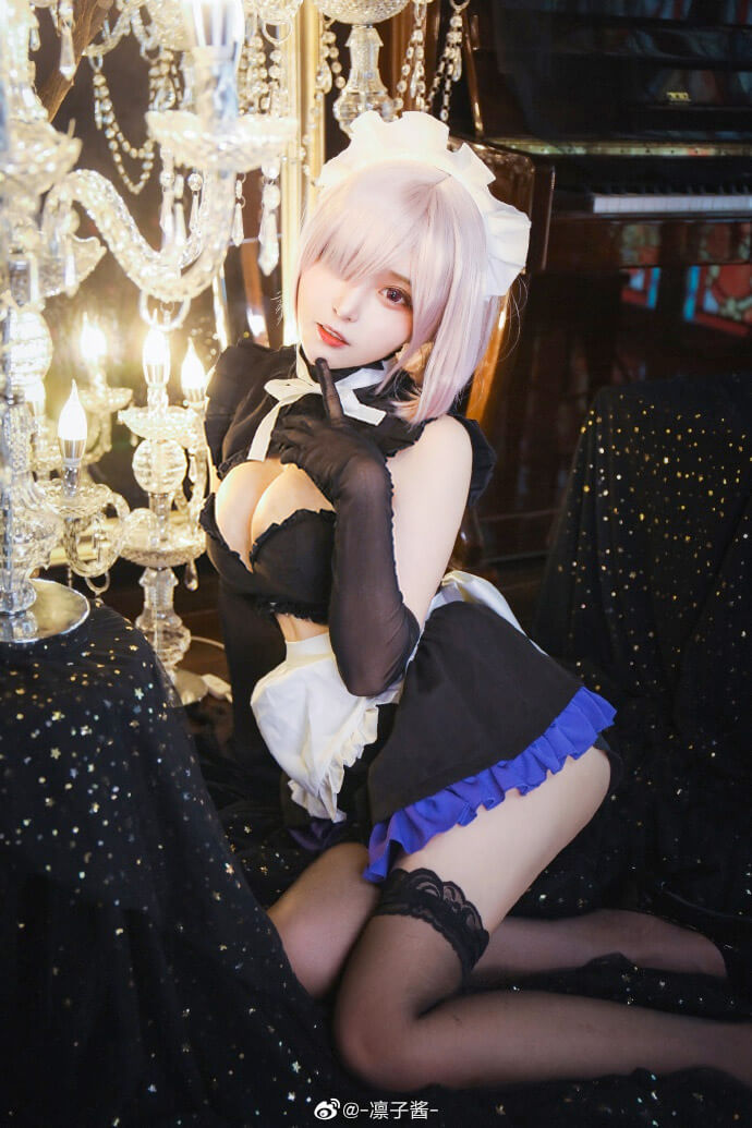 【COS正片】Fate/GrandOrder玛修女仆cos 甜美动人 cn凛子 - 第2张 - 机器猫次元 【COS正片】Fate/GrandOrder玛修女仆cos 甜美动人 cn凛子 - 第2张 - 机器猫次元