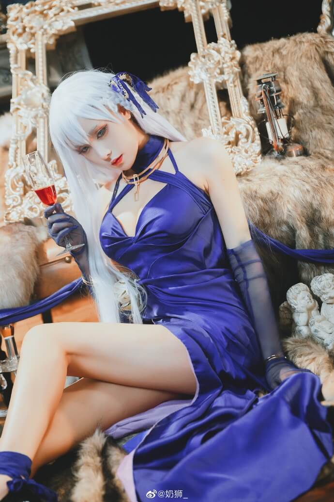 【COS正片】碧蓝航线贝尔法斯特礼服cos 优雅而高贵的从者 cn奶狮 - 第9张 - 机器猫次元 【COS正片】碧蓝航线贝尔法斯特礼服cos 优雅而高贵的从者 cn奶狮 - 第9张 - 机器猫次元