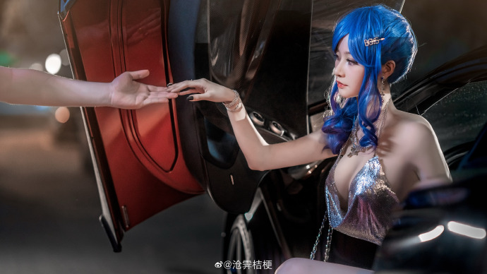 【COS正片】碧蓝航线圣路易斯宴会礼服cos 香车美人 cn沧霁桔梗 - 第1张 - 机器猫次元 【COS正片】碧蓝航线圣路易斯宴会礼服cos 香车美人 cn沧霁桔梗 - 第1张 - 机器猫次元