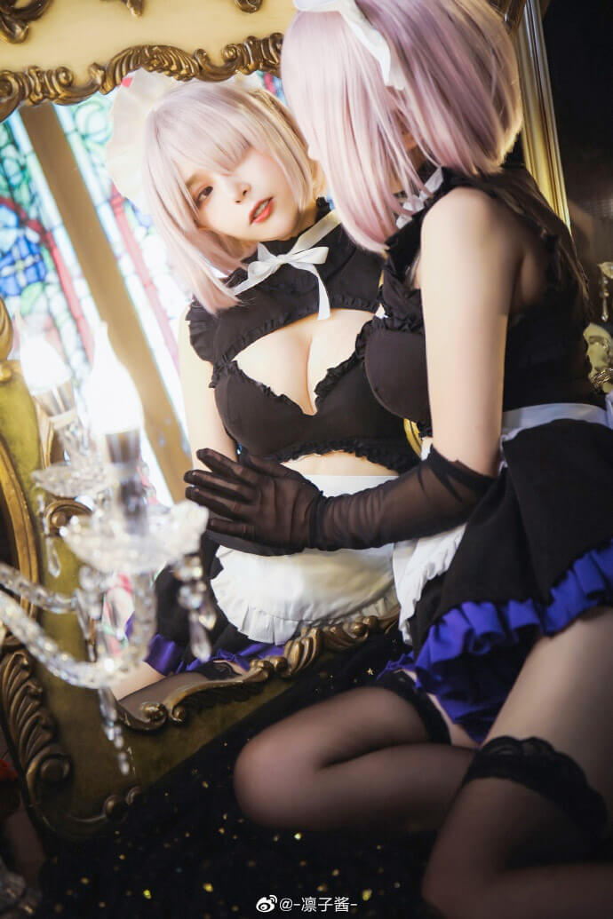 【COS正片】Fate/GrandOrder玛修女仆cos 甜美动人 cn凛子 - 第8张 - 机器猫次元 【COS正片】Fate/GrandOrder玛修女仆cos 甜美动人 cn凛子 - 第8张 - 机器猫次元