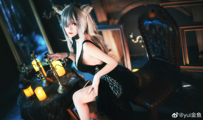 【COS正片】明日方舟黑礼服cos 冷美高贵 yui金鱼 - 第7张 - 机器猫次元 【COS正片】明日方舟黑礼服cos 冷美高贵 yui金鱼 - 第7张 - 机器猫次元