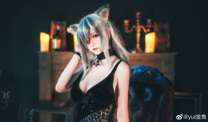 【COS正片】明日方舟黑礼服cos 冷美高贵 yui金鱼 - 第9张 - 机器猫次元 【COS正片】明日方舟黑礼服cos 冷美高贵 yui金鱼 - 第9张 - 机器猫次元
