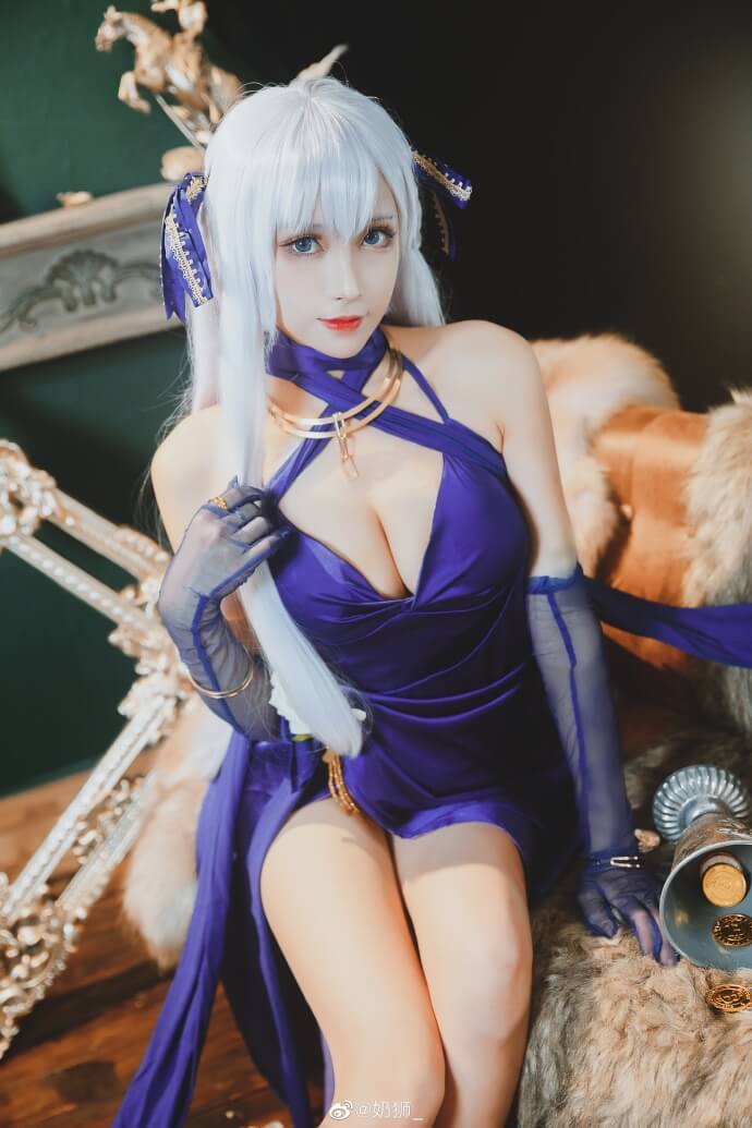 【COS正片】碧蓝航线贝尔法斯特礼服cos 优雅而高贵的从者 cn奶狮 - 第8张 - 机器猫次元 【COS正片】碧蓝航线贝尔法斯特礼服cos 优雅而高贵的从者 cn奶狮 - 第8张 - 机器猫次元