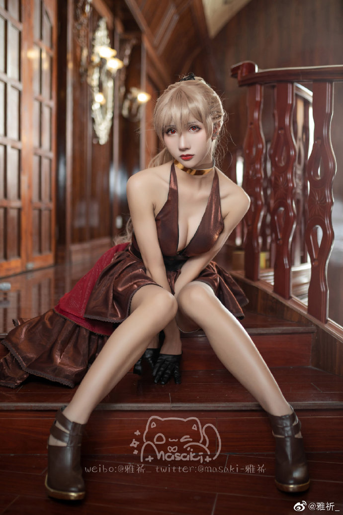 【COS正片】碧蓝航线让巴尔礼服cos 不羁的BloodStone cn雅祈 - 第6张 - 机器猫次元 【COS正片】碧蓝航线让巴尔礼服cos 不羁的BloodStone cn雅祈 - 第6张 - 机器猫次元