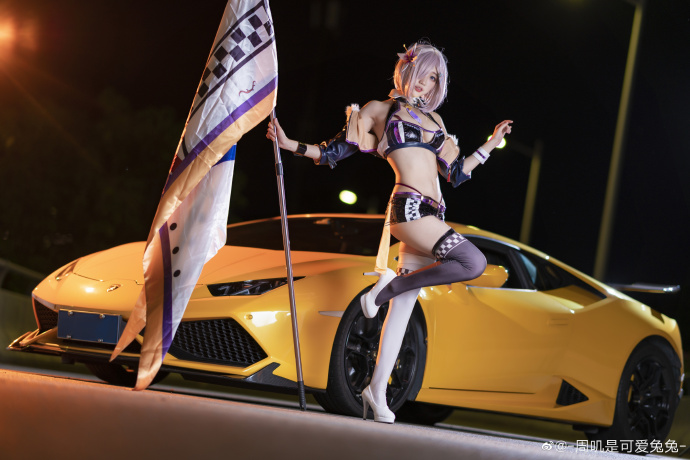【COS正片】FGO同人赛车玛修cos cn周叽是可爱兔兔 - 第4张 - 机器猫次元 【COS正片】FGO同人赛车玛修cos cn周叽是可爱兔兔 - 第4张 - 机器猫次元
