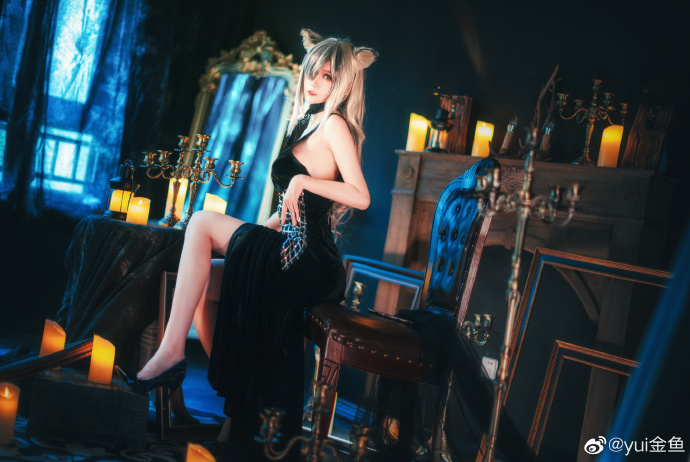【COS正片】明日方舟黑礼服cos 冷美高贵 yui金鱼 - 第6张 - 机器猫次元 【COS正片】明日方舟黑礼服cos 冷美高贵 yui金鱼 - 第6张 - 机器猫次元