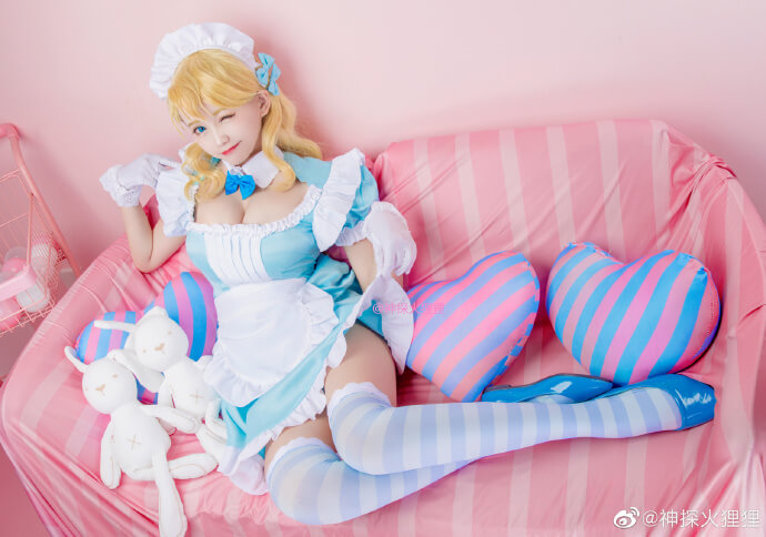 【COS正片】碧蓝航线埃米尔贝尔汀cos 女仆浪漫 cn神探火狸狸 - 第6张 - 机器猫次元 【COS正片】碧蓝航线埃米尔贝尔汀cos 女仆浪漫 cn神探火狸狸 - 第6张 - 机器猫次元