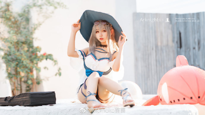 【COS正片】明日方舟斯卡蒂泳装cos 驭浪WR04 Momoko葵葵 - 第7张 - 机器猫次元 【COS正片】明日方舟斯卡蒂泳装cos 驭浪WR04 Momoko葵葵 - 第7张 - 机器猫次元