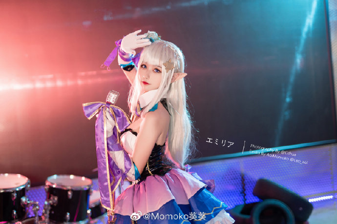 【COS正片】从零开始艾米莉亚偶像歌手cos Momoko葵葵 - 第10张 - 机器猫次元 【COS正片】从零开始艾米莉亚偶像歌手cos Momoko葵葵 - 第10张 - 机器猫次元