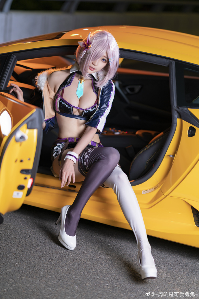 【COS正片】FGO同人赛车玛修cos cn周叽是可爱兔兔 - 第2张 - 机器猫次元 【COS正片】FGO同人赛车玛修cos cn周叽是可爱兔兔 - 第2张 - 机器猫次元