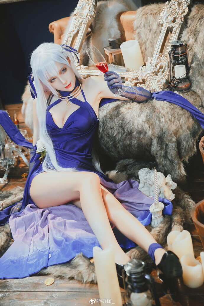 【COS正片】碧蓝航线贝尔法斯特礼服cos 优雅而高贵的从者 cn奶狮 - 第2张 - 机器猫次元 【COS正片】碧蓝航线贝尔法斯特礼服cos 优雅而高贵的从者 cn奶狮 - 第2张 - 机器猫次元