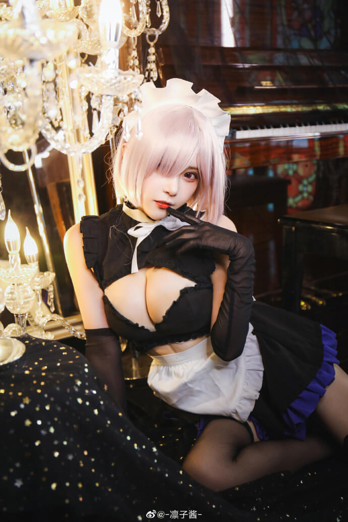 【COS正片】Fate/GrandOrder玛修女仆cos 甜美动人 cn凛子 - 第7张 - 机器猫次元 【COS正片】Fate/GrandOrder玛修女仆cos 甜美动人 cn凛子 - 第7张 - 机器猫次元