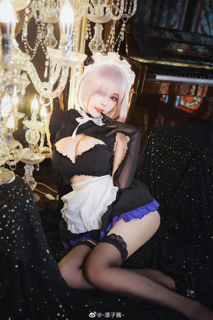 【COS正片】Fate/GrandOrder玛修女仆cos 甜美动人 cn凛子 - 第5张 - 机器猫次元 【COS正片】Fate/GrandOrder玛修女仆cos 甜美动人 cn凛子 - 第5张 - 机器猫次元