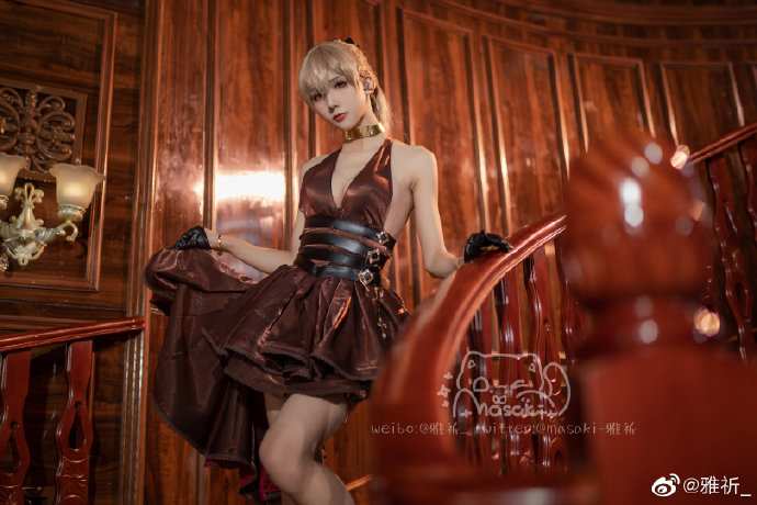 【COS正片】碧蓝航线让巴尔礼服cos 不羁的BloodStone cn雅祈 - 第4张 - 机器猫次元 【COS正片】碧蓝航线让巴尔礼服cos 不羁的BloodStone cn雅祈 - 第4张 - 机器猫次元