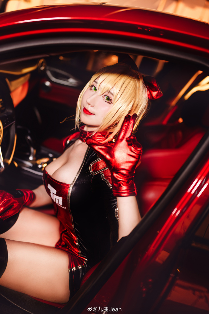 【COS正片】FGO尼禄赛车娘cos 惊艳的香车美女 cn九曲Jean - 第4张 - 机器猫次元 【COS正片】FGO尼禄赛车娘cos 惊艳的香车美女 cn九曲Jean - 第4张 - 机器猫次元