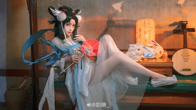 【COS正片】王者荣耀嫦娥如梦令cos 仙气优美 cn奶狮 - 第7张 - 机器猫次元 【COS正片】王者荣耀嫦娥如梦令cos 仙气优美 cn奶狮 - 第7张 - 机器猫次元