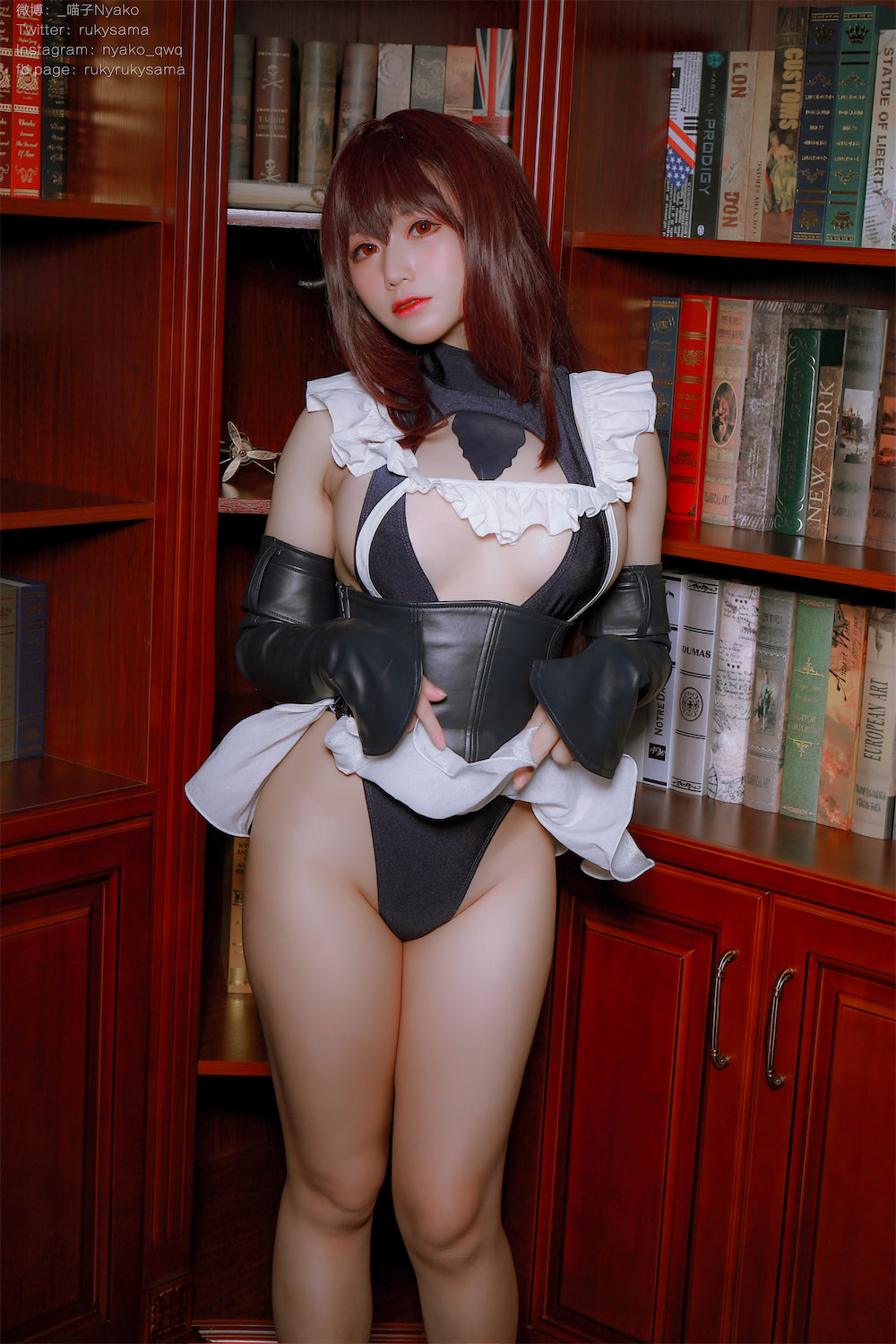 Nyako喵子 - 斯卡哈同人女仆 - 第4张 - 机器猫次元