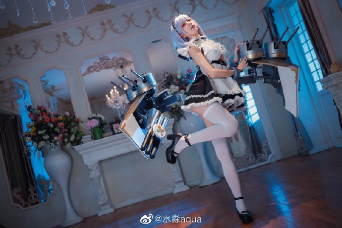 【COS正片】碧蓝航线黛朵cos 完美舰装图 cn水淼aqua - 第5张 - 机器猫次元 【COS正片】碧蓝航线黛朵cos 完美舰装图 cn水淼aqua - 第5张 - 机器猫次元