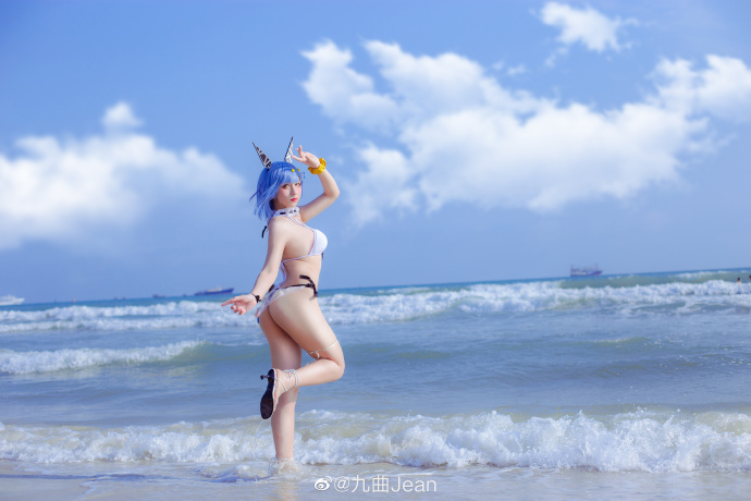 【COS正片】碧蓝航线加斯科涅泳装cos 夏日外装 cn九曲Jean - 第2张 - 机器猫次元 【COS正片】碧蓝航线加斯科涅泳装cos 夏日外装 cn九曲Jean - 第2张 - 机器猫次元