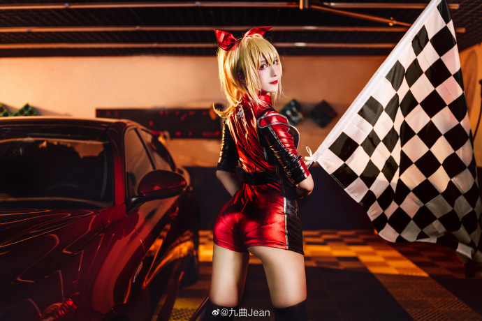 【COS正片】FGO尼禄赛车娘cos 惊艳的香车美女 cn九曲Jean - 第7张 - 机器猫次元 【COS正片】FGO尼禄赛车娘cos 惊艳的香车美女 cn九曲Jean - 第7张 - 机器猫次元