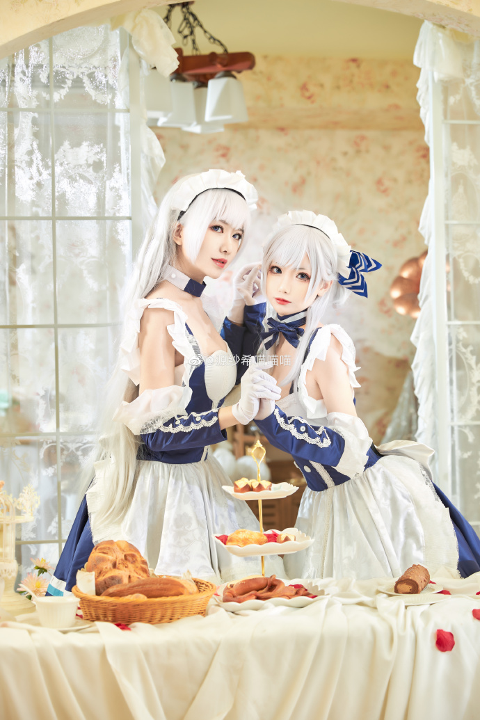 【COS正片】碧蓝航线贝尔法斯特cos 绝美双人女仆 cn源纱希&犹大Yuta - 第4张 - 机器猫次元 【COS正片】碧蓝航线贝尔法斯特cos 绝美双人女仆 cn源纱希&犹大Yuta - 第4张 - 机器猫次元