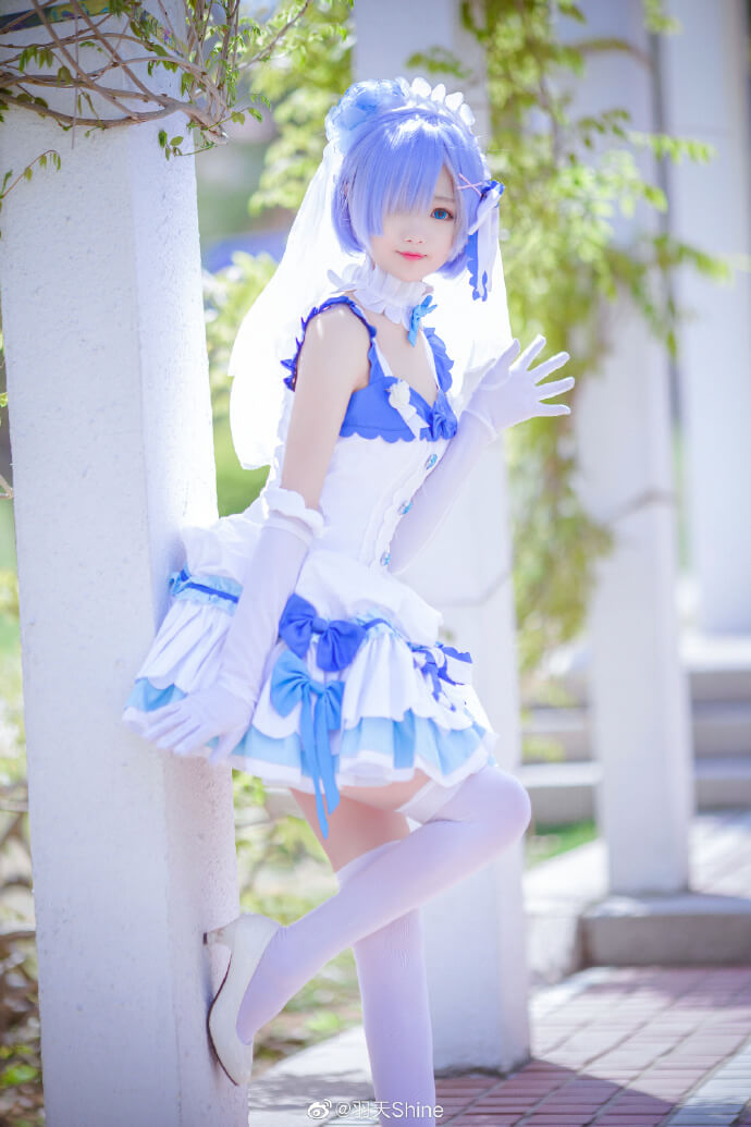 【COS正片】从零开始蕾姆花嫁cos,美萌可爱 cn羽天Shine - 第8张 - 机器猫次元 【COS正片】从零开始蕾姆花嫁cos,美萌可爱 cn羽天Shine - 第8张 - 机器猫次元