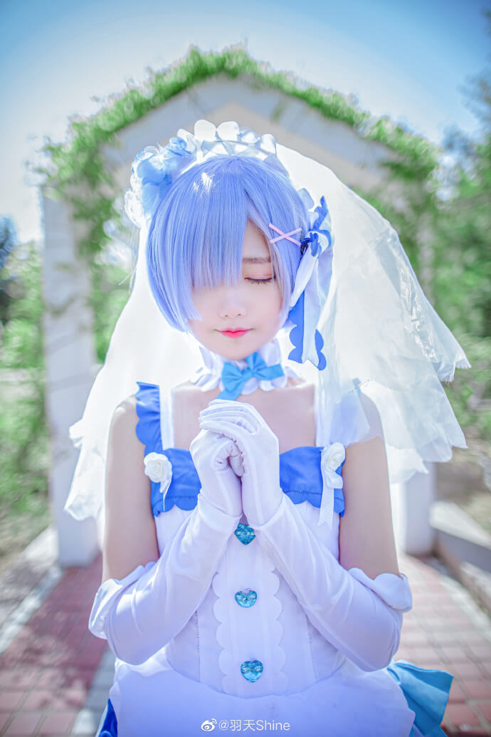 【COS正片】从零开始蕾姆花嫁cos,美萌可爱 cn羽天Shine - 第5张 - 机器猫次元 【COS正片】从零开始蕾姆花嫁cos,美萌可爱 cn羽天Shine - 第5张 - 机器猫次元