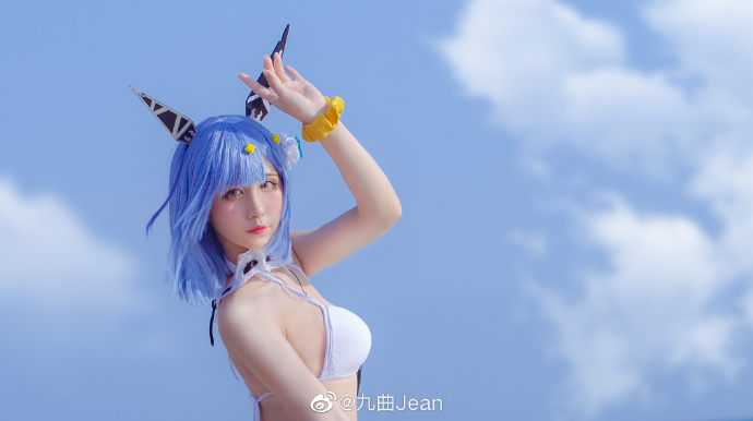 【COS正片】碧蓝航线加斯科涅泳装cos 夏日外装 cn九曲Jean - 第5张 - 机器猫次元 【COS正片】碧蓝航线加斯科涅泳装cos 夏日外装 cn九曲Jean - 第5张 - 机器猫次元