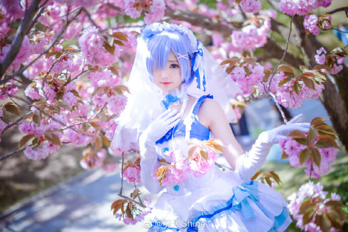 【COS正片】从零开始蕾姆花嫁cos,美萌可爱 cn羽天Shine - 第7张 - 机器猫次元 【COS正片】从零开始蕾姆花嫁cos,美萌可爱 cn羽天Shine - 第7张 - 机器猫次元