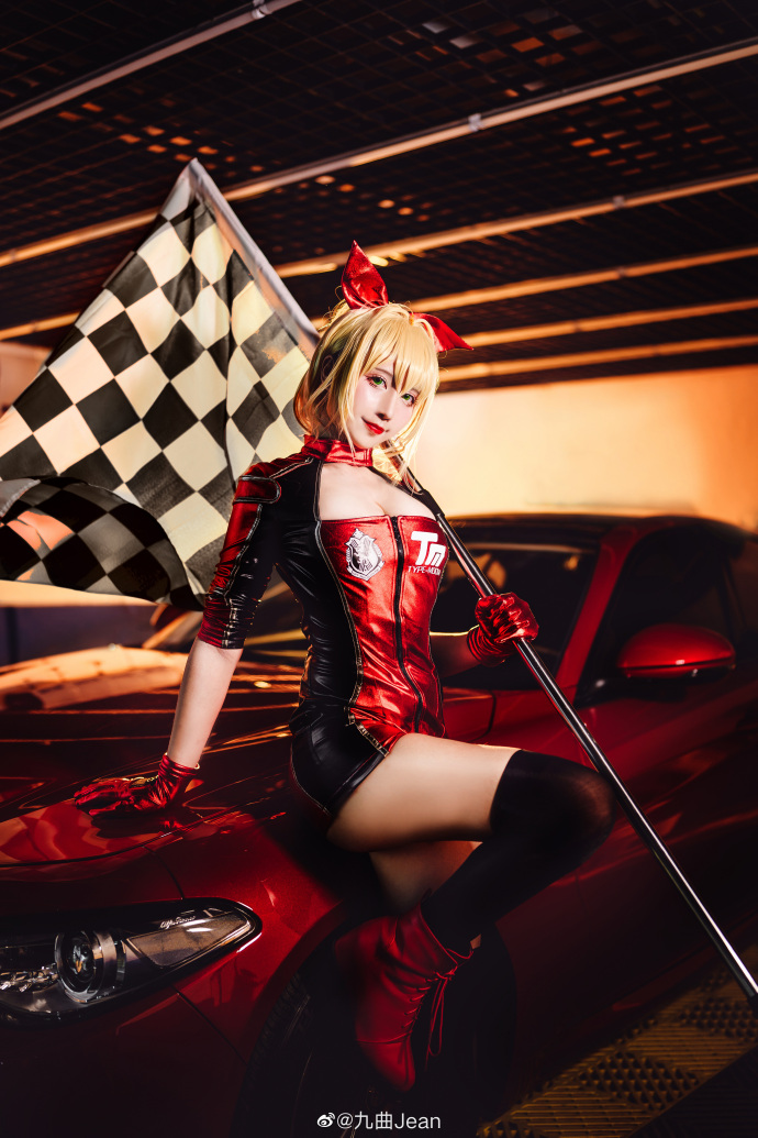 【COS正片】FGO尼禄赛车娘cos 惊艳的香车美女 cn九曲Jean - 第3张 - 机器猫次元 【COS正片】FGO尼禄赛车娘cos 惊艳的香车美女 cn九曲Jean - 第3张 - 机器猫次元