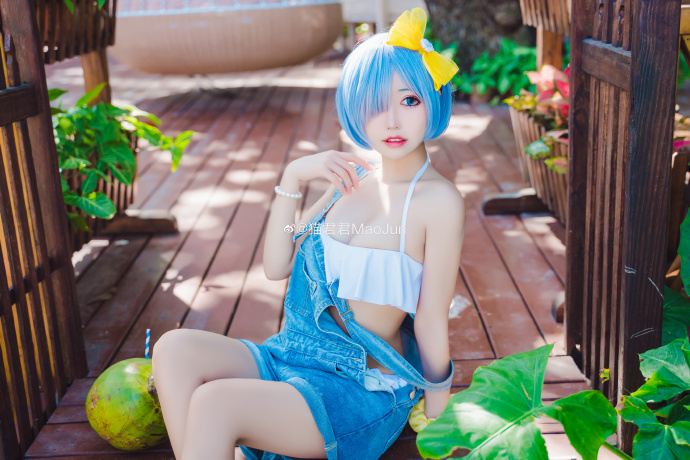 【COS正片】从零开始蕾姆手办cos 背带裤泳装 cn猫君君MaoJun - 第9张 - 机器猫次元 【COS正片】从零开始蕾姆手办cos 背带裤泳装 cn猫君君MaoJun - 第9张 - 机器猫次元