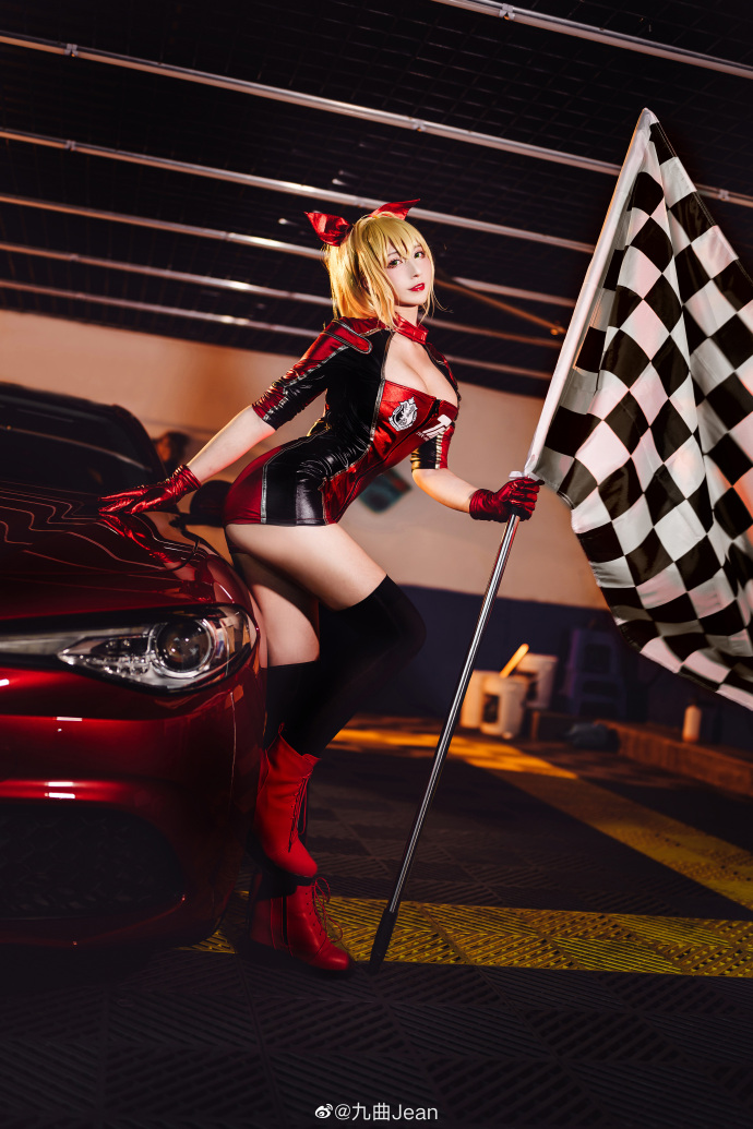【COS正片】FGO尼禄赛车娘cos 惊艳的香车美女 cn九曲Jean - 第2张 - 机器猫次元 【COS正片】FGO尼禄赛车娘cos 惊艳的香车美女 cn九曲Jean - 第2张 - 机器猫次元
