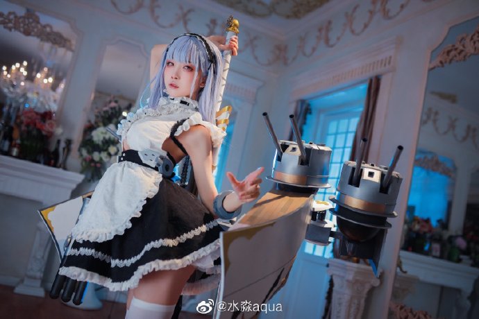 【COS正片】碧蓝航线黛朵cos 完美舰装图 cn水淼aqua - 第8张 - 机器猫次元 【COS正片】碧蓝航线黛朵cos 完美舰装图 cn水淼aqua - 第8张 - 机器猫次元