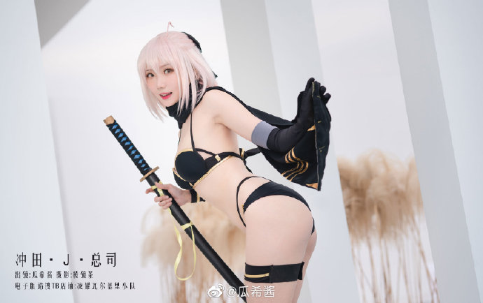 【COS正片】FGO冲田J总司泳装cos 清新甜美 cn瓜希酱 - 第5张 - 机器猫次元 【COS正片】FGO冲田J总司泳装cos 清新甜美 cn瓜希酱 - 第5张 - 机器猫次元