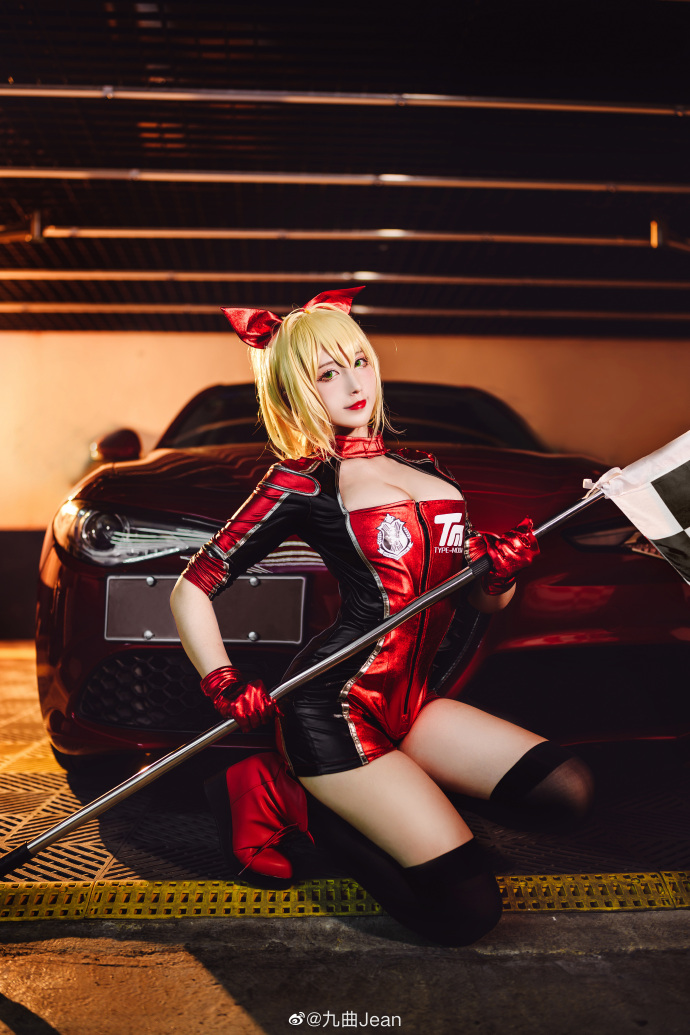 【COS正片】FGO尼禄赛车娘cos 惊艳的香车美女 cn九曲Jean - 第8张 - 机器猫次元 【COS正片】FGO尼禄赛车娘cos 惊艳的香车美女 cn九曲Jean - 第8张 - 机器猫次元